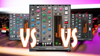 Video thumbnail for Brainworx SSL 9000J vs 4000G vs 4000E - Comparison and differences by White Noise Studio