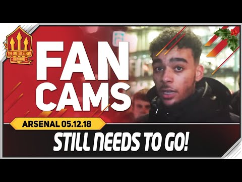 MOURINHO Needs To Go! Manchester United 2-2 Arsenal Fancam