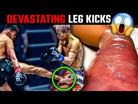 Muay Thai, MMA & Kickboxing Leg Kicks That Get Increasingly SAVAGE