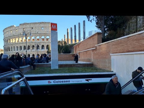 Colloseo Metro Station Line C 