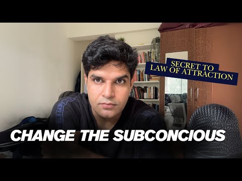This is how to change the subconscious and unfold magic in your life