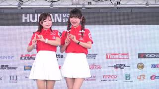 2024 SUPER FORMULA Rd.4 FUJI RQ02 #5#6 docomo DANDELION Racing レースクイーンステージ 4K