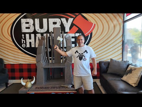 Thrilling Axe Throwing Adventure at Bury the Hatchet: Toms River Awaits!
