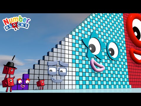 Numberblocks Step Squad 1 to 1596 - The Amazing Step Squad Numberblocks