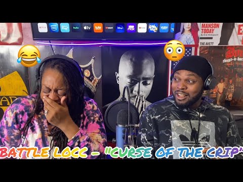 BATTLE LOCC - "Curse of The Crip” (Official Video) [Reaction]