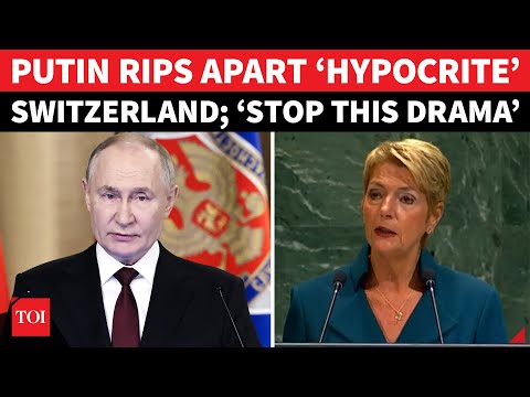 ‘No Credibility…’: Putin Humiliates Switzerland Over Its ‘Neutrality Drama’ On Ukraine | Watch