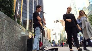 Download lagu Hey Soul Sister- Train | NEW YORK live busking COVER mp3 Download lagu Hey Soul Sister- Train | NEW YORK live busking COVER mp3