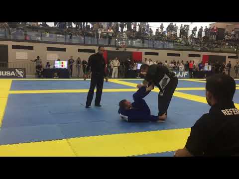 Xequemate BJJ - Bobby Thompson vs Patrick Talmon - Gi Match - 2017 IBJJF Zurich International Open