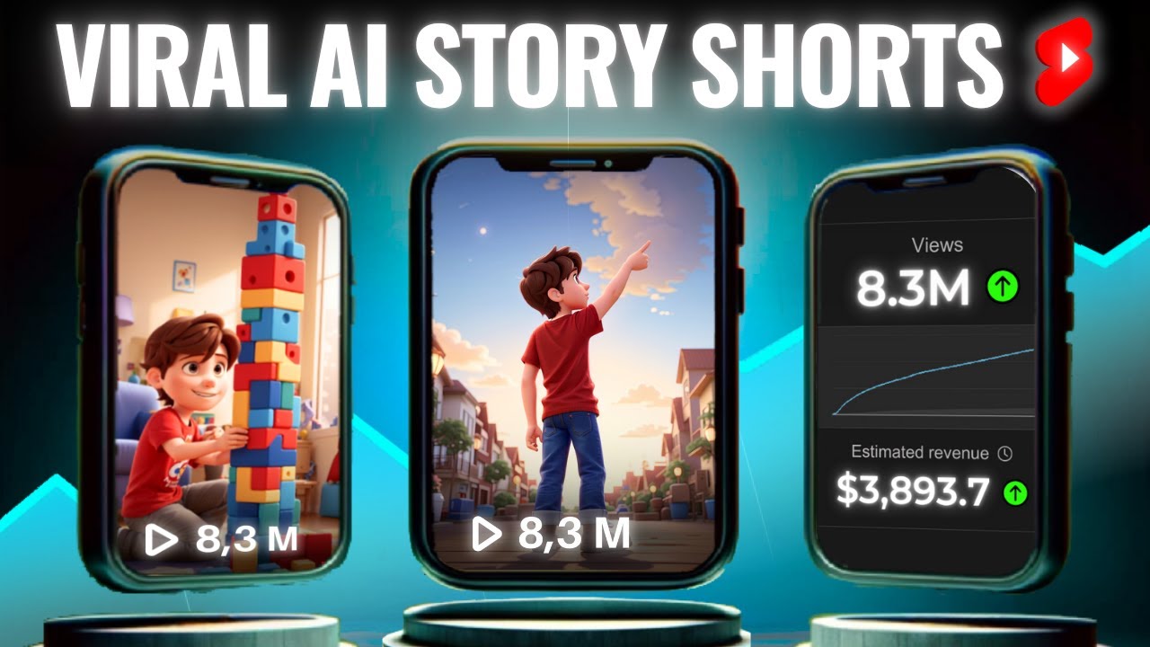 How To Make VIRAL AI Generated Story Shorts (For Free!)