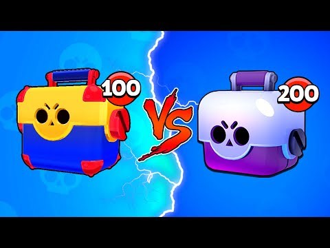 МЕГАЯЩИКИ VS БОЛЬШИЕ ЯЩИКИ! БИТВА СУНДУКОВ BRAWL STARS