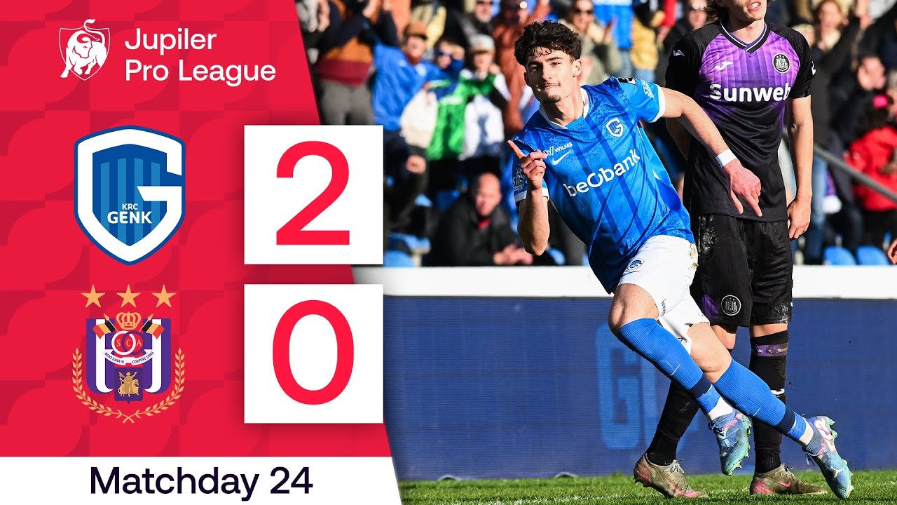 KRC Genk vs RSC Anderlecht Highlights