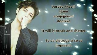 Jaejoong-All that glitters-English&Romanization&Romanian Lyrics