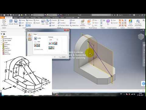 Part 10 - Autodesk Inventor 2017 Tutorial - Creating Isometric Drawing