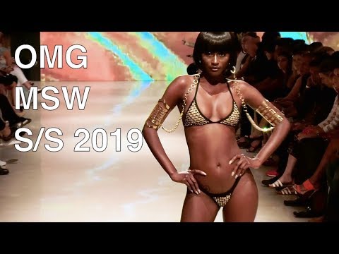 OMG | SWIMWEAR 2019 | MIAMI FASHION SHOW | EXCLUSIVE