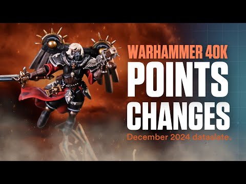 NEW Major Points Changes for Warhammer 40k Analysis: Part 2 of 2