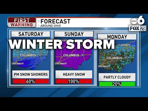 Ohio Weather: Very cold Friday night and Saturday before snow arrives