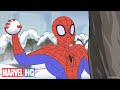 Spider Man Hulk S Giant Snowman ️ ️ Holiday Heroes ‪ MarvelHQ ‬