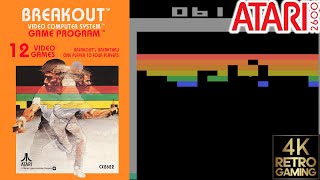Breakout Atari 2600 Gameplay