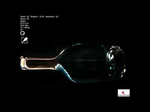 Remulab : visualisation du dépôt au cours du remuage