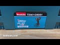 Makita TD001GM201 Smūginis suktuvas XGT, 1/4", 220Nm, bešepetėlinis variklis, 2X4,0Ah, greitasis kroviklis; MAKPAC lagaminas