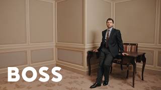 BOSS Fall/Winter 26: Luke Newton Suits Up