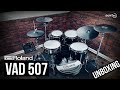 Roland VAD507 TD-27 v2 electronic drums unboxing & playing by drum-tec