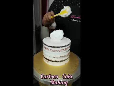Cartoon /Comic Cake Making
