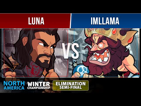 Luna VS ImLlama - Losers Semis - NA - Brawlhalla Winter Championship 2022