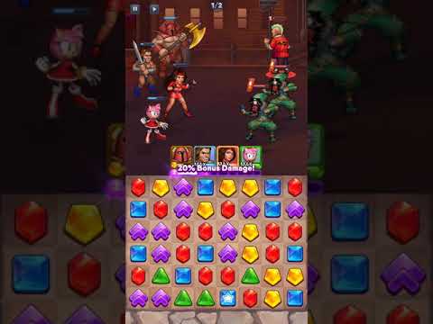 Sega Heroes stage 41 android ios gameplay