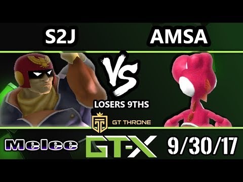GTX 2017 Melee - Tempo | S2J (Falcon) vs VGBC | aMSa (Yoshi) - SSBM L.Top 9