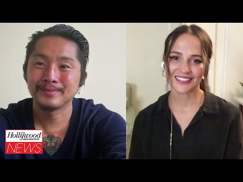 Blue Bayou's Justin Chon & Alicia Vikander Talk About the Emotional Film  | THR Interview