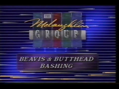 McLaughlin Group - Beavis and Butt-Head Bashing segment (1993)