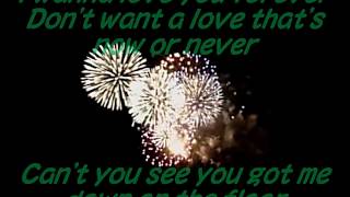 HEART Will you be there (in the morning) with Lyrics &amp; FireWorks