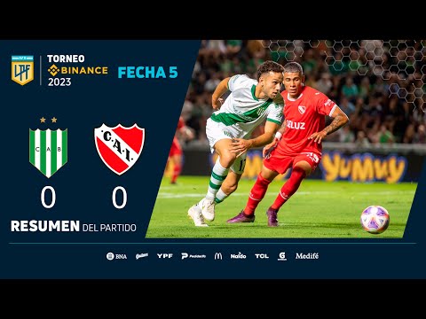 #TorneoBinance 2023 | Fecha 5 | resumen de Banfield - Independiente