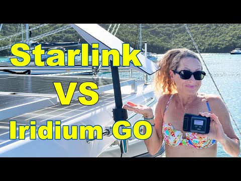 Starlink vs Iridium GO. E70