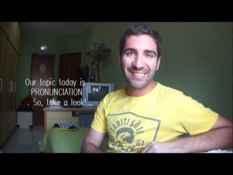 Pronunciation tips with teacher Mauro