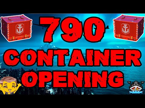 Wir öffnen 790 Container *Guldos83* "Container opening"⚓️ in World of Warships 🚢