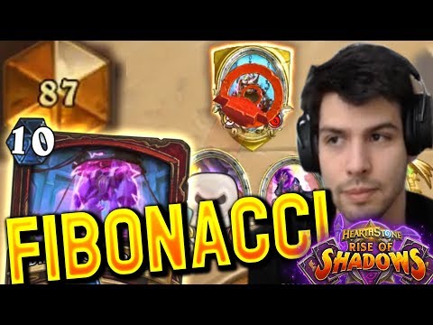 Dog VS Fibonacci (38 Legend) Rogue vs Warrior - HS Rise of the Shadows