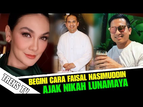 Lunamaya saling balas chat manja dengan faisal -  begini Cara faisal ajak nikah lunamaya| Trens Tv