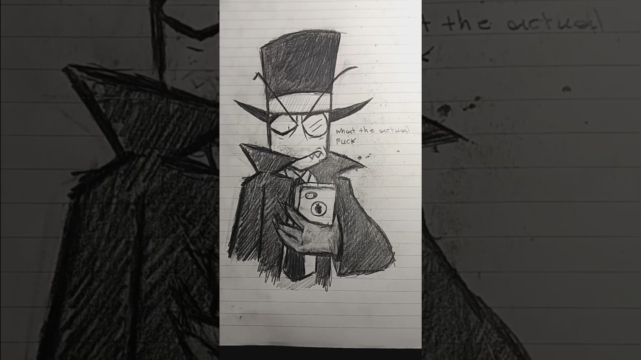 [ Villainous Comic ] Black Hat reacts to his weird community images #shorts #villainous