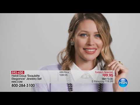 HSN | Heidi Daus Jewelry Designs 01.22.2018 - 12 AM