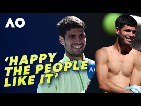 Is Alcaraz taking advantage of the Melbourne heat? | AO 2026 | Wide World of Sports