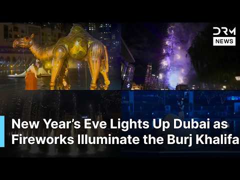 DUBAI's 2026 NEW YEAR EVE FULL CEREMONY – Fireworks, Water Dance, Traditional Celebrations | AQ1N