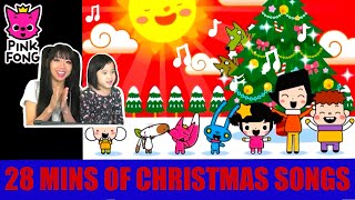 Listen and Learn Christmas songs from Pinkfong&#39;s Christmas Fun app! 16 Christmas songs to sing to!