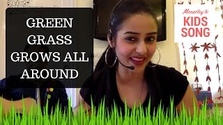 Green Grass Grows All Around | Children's Song with Lyrics | Kids Songs | Mozartsy TV
