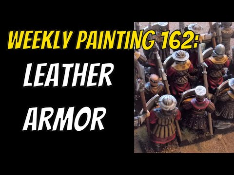 Weekly Painting 162 Leather Armor