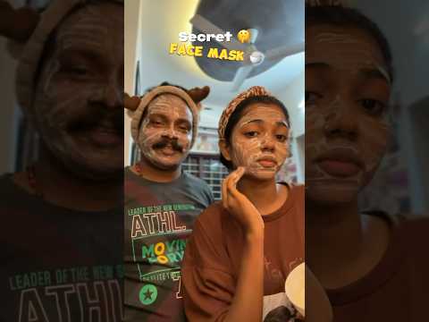 Secret 🤫 Face Mask 🍚 ? #amalashaji #skincare #day #appa