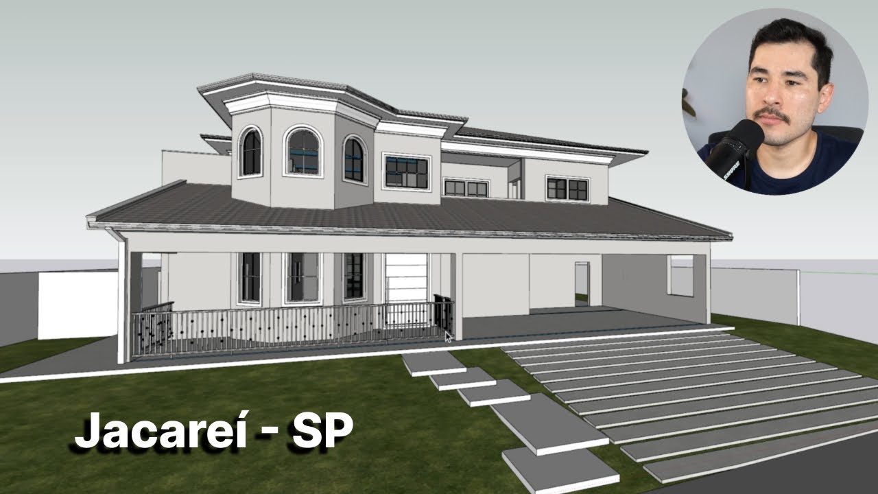 DETALHES desse PROJETO de 3 MILHÕES com 740m2 | Jacareí - SP