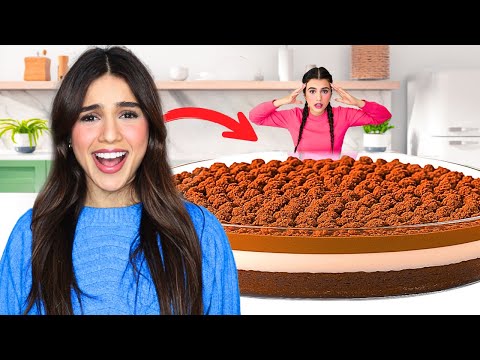 صنعت اكبر كيكة شوكولاته في العالم | كيكة احمد الزامل ! 😱