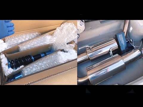 Lexus SC430 Slammed On Megan Coilover & HKS Exhaust